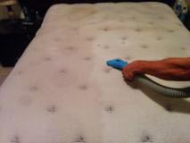 A recent upholstery cleaning services job in the area